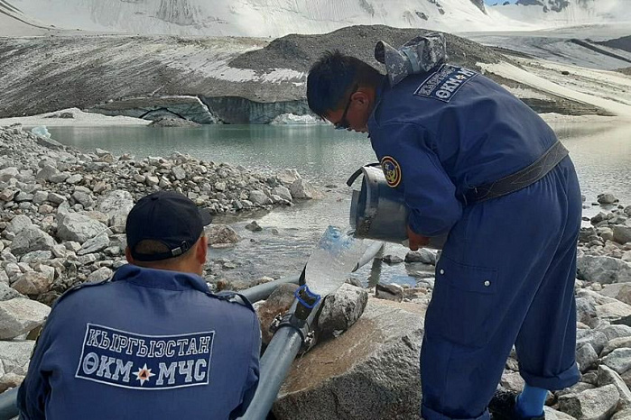 Glacier melting has accelerated in Kyrgyzstan
