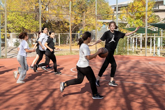 FMO women's basketball team – Spartakiad champions!