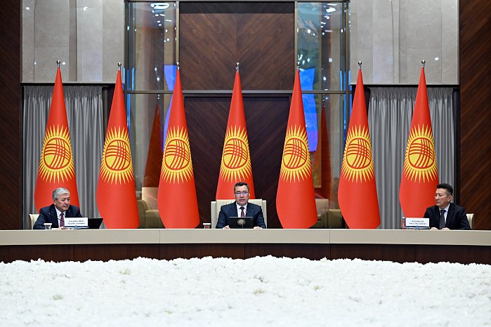 Rector of KRSU Volkov took part in a meeting on development priorities of Kyrgyzstan