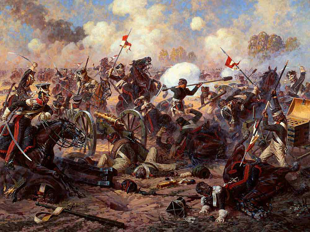 «And with our blood they redeemed Europe's liberty, honor and peace»