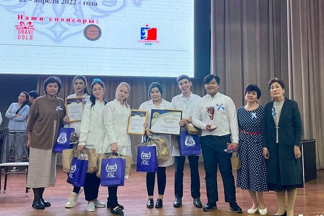 The team of the medical department KRSU won the Cup and 2nd degree diploma at the interuniversity Olympiad in medical parasitology