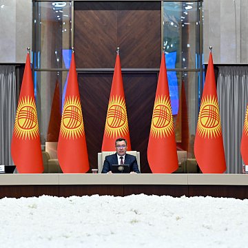Ректор КРСУ Волков принял участие в совещании по приоритетам развития Кыргызстана