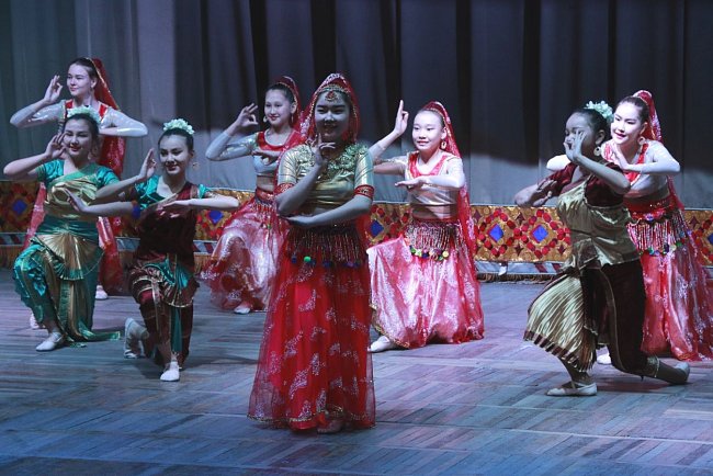 An exhibition dedicated to India has opened at KRSU