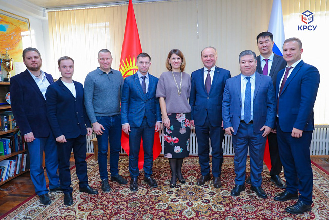 Руководство КРСУ встретилось с делегацией Совета МПА СНГ