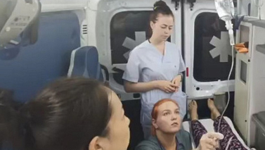 In Bishkek, a 29-year-old girl had a heart attack. She received medical care from students