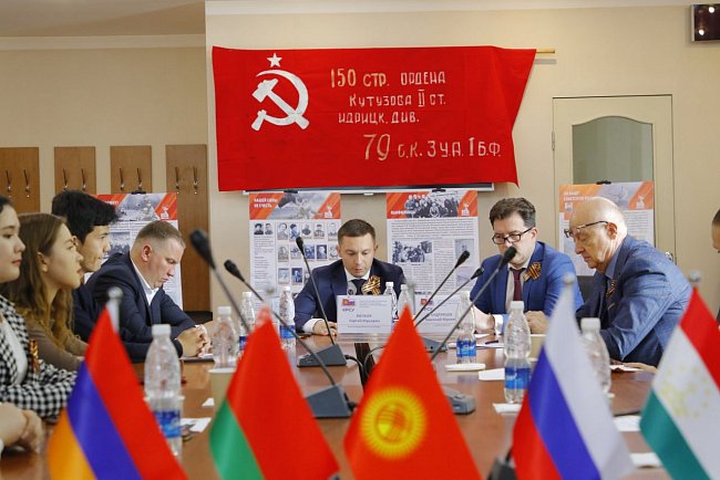 An international student video conference of Slavic universities took place «Great Patriotic War: the history of a common victory»
