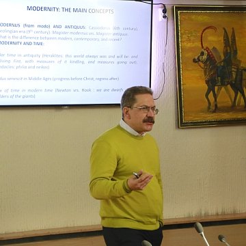 Academician of the Russian Academy of Natural Sciences gave a lecture to students and teachers of KRSU