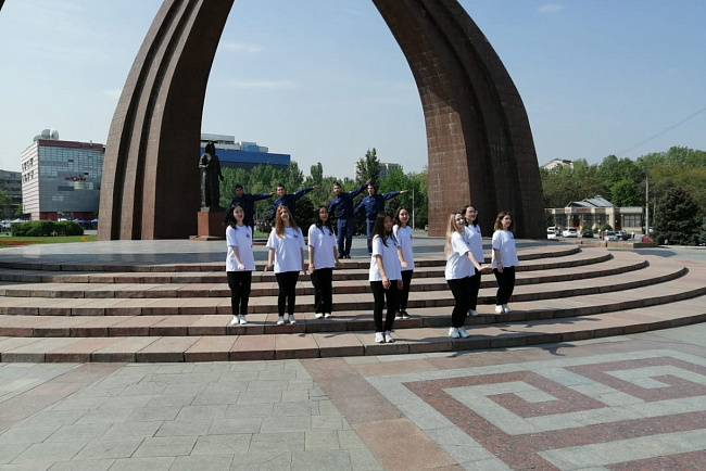 Студенты КРСУ принимают участие в международном онлайн-марафоне «Наследники Победы»