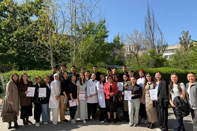 Interuniversity scientific and theoretical student conference with the participation of foreign students at the Department of Microbiology and Virology of the Medical Faculty KRSU