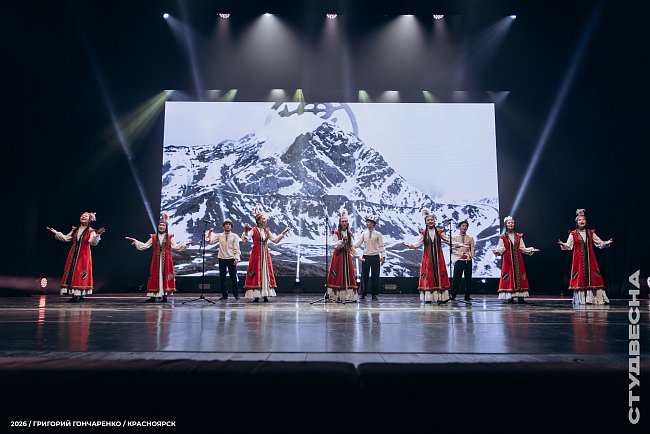 The KRSU team successfully debuted at the Russian Student Spring in Krasnoyarsk
