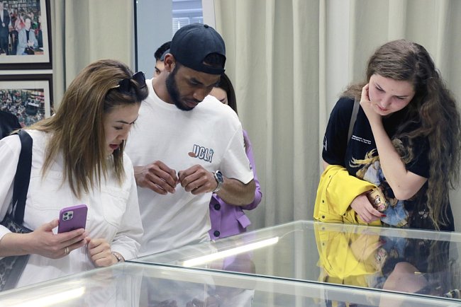 Foreign students of KRSU visited the House-Museum of Ch. Aitmatova and Memorial Complex «Ata-Beyit»