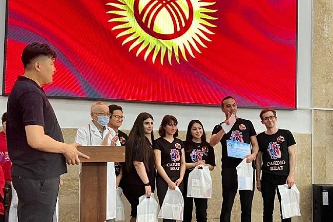KRSU residents won silver at the Olympiad «Into the Future with Burning Hearts»