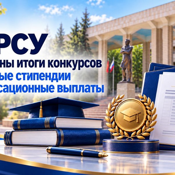 В КРСУ определены итоги конкурсов на именные стипендии и компенсационные выплаты