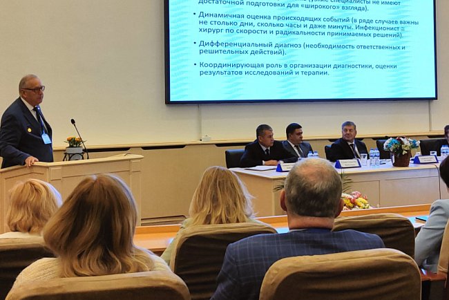 Associate Professor of KRSU E. Radchenko made a report at an international conference on enterovirus infection in the Kyrgyz Republic