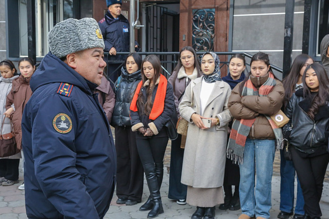 В КРСУ прошла лекция по профилактике правонарушений от СО МВД