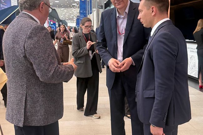 The KRSU delegation takes part in SPIEF 2026