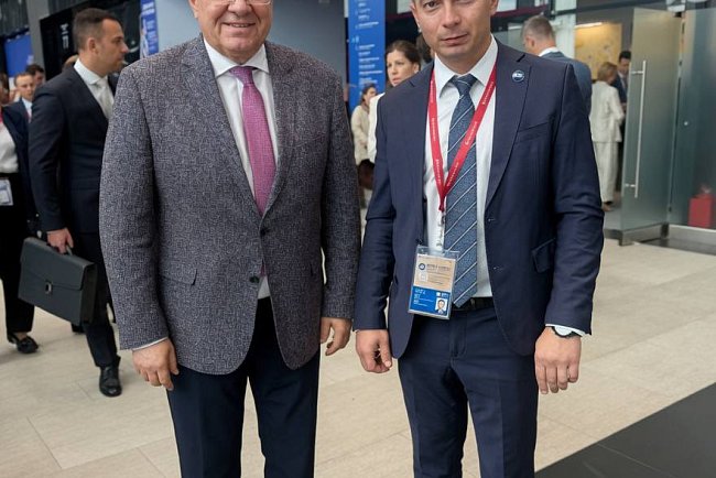 The KRSU delegation takes part in SPIEF 2026