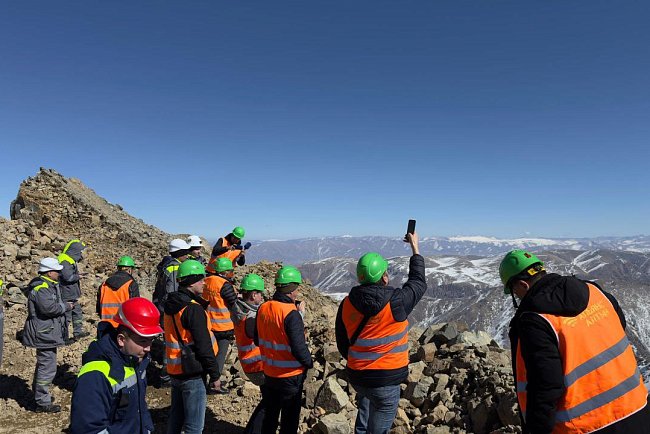 Report from the scene: visit of the KRSU delegation to the Jerooy gold deposit, Talas region, Kyrgyzstan