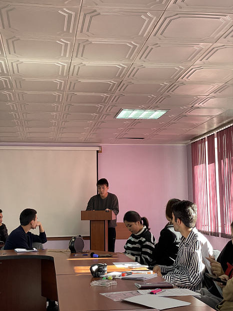 Круглый стол с участием студентов второго курса юридического факультета КРСУ на тему: «Государственные границы и территориальные споры»