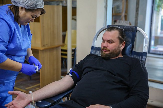 Donor Day at KRSU: more than 50 people donated blood and helped save lives