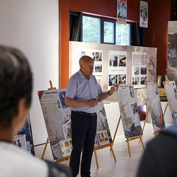 Exhibition about border guards in the Museum of Hero of the Soviet Union Ch. Tuleberdieva