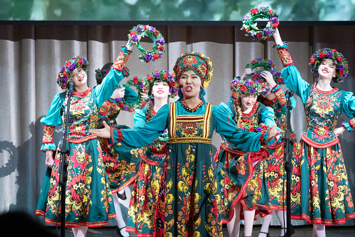 A traditional Christmas concert was held at KRSU