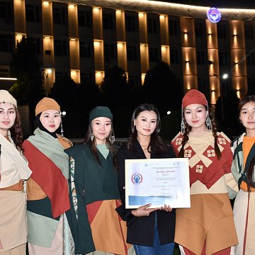 KRSU graduate Meerim Turganbaeva became the winner of the VII World Festival of Epics of the Peoples of the World