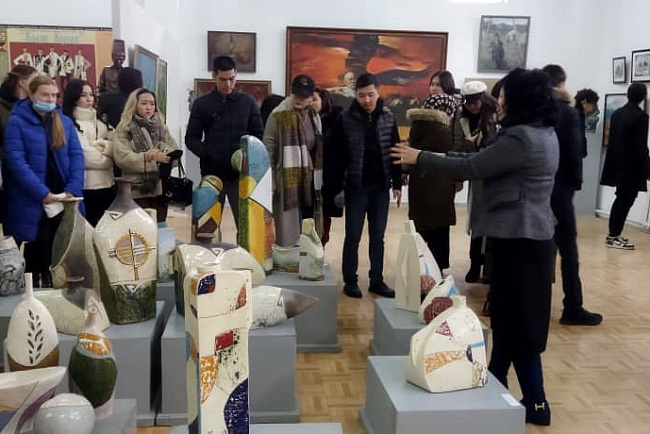 Посещение музея Академии художеств