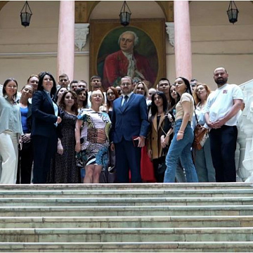 Студенты и преподаватели славянских вузов прошли курс по медиакоммуникациям