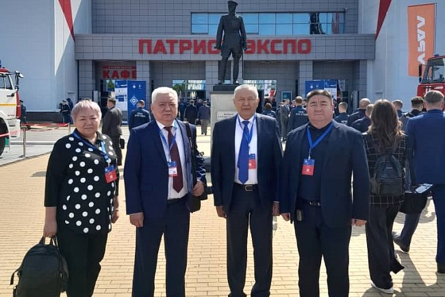 KRSU employees took part in the International Salon «Integrated Security – 2023»