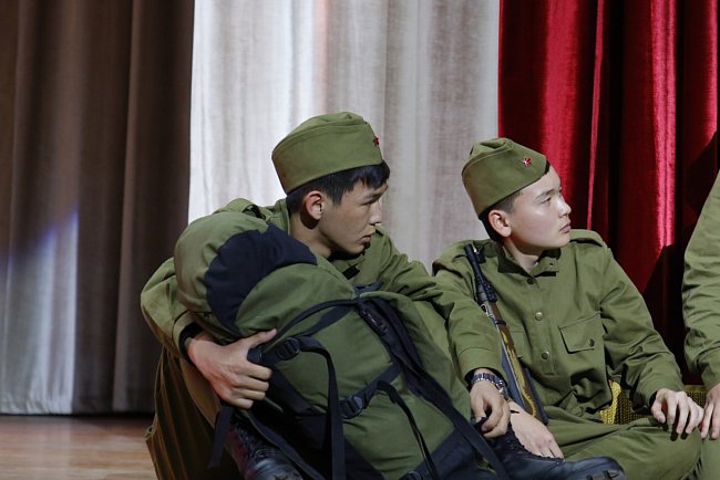 The festival of student creativity «Let's bow to those great years» was held at KRSU