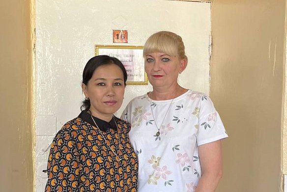 The Kyzyl School expressed gratitude to KRSU for their help