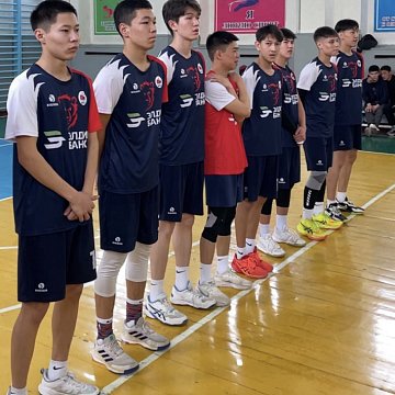 Another victory for the KRSU men's volleyball team!