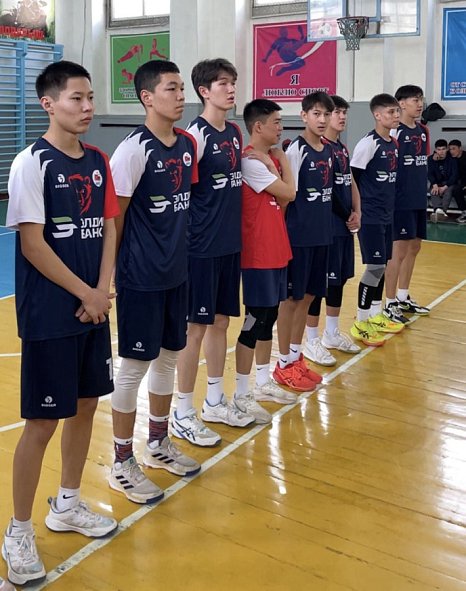 Another victory for the KRSU men's volleyball team!
