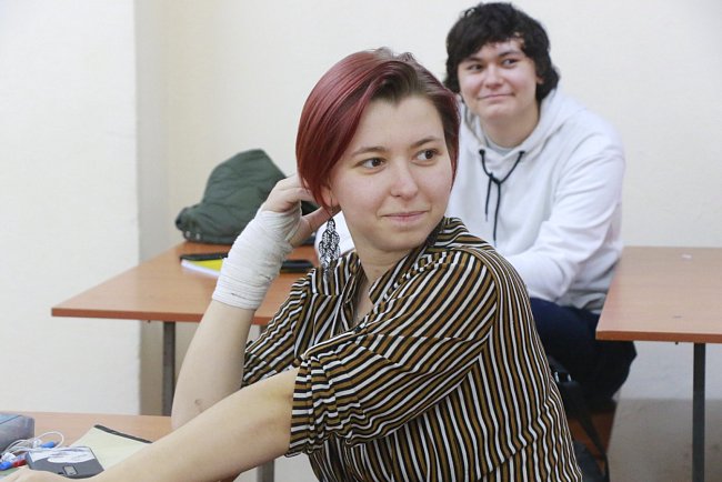 Literary workshop: KRSU students talked with writer Artem Hegai