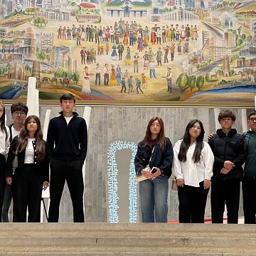 Students of the Faculty of Law of KRSU visited the National Historical Museum of the Kyrgyz Republic.