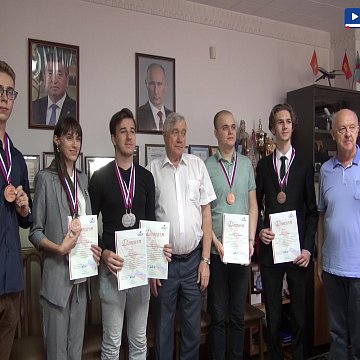 Rector of KRSU Vladimir Nifadiev presented diplomas to 2nd year students