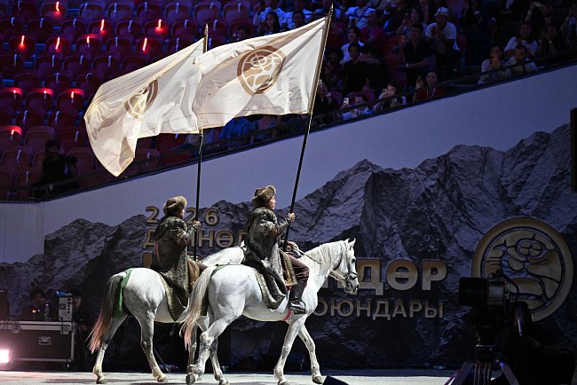 KRSU students became part of the opening of the VI World Nomad Games