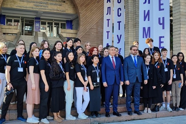 The SFU delegation took part in the anniversary events KRSU