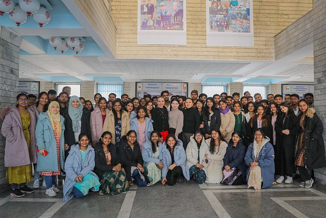 The KRSU diploma was highly appreciated in India