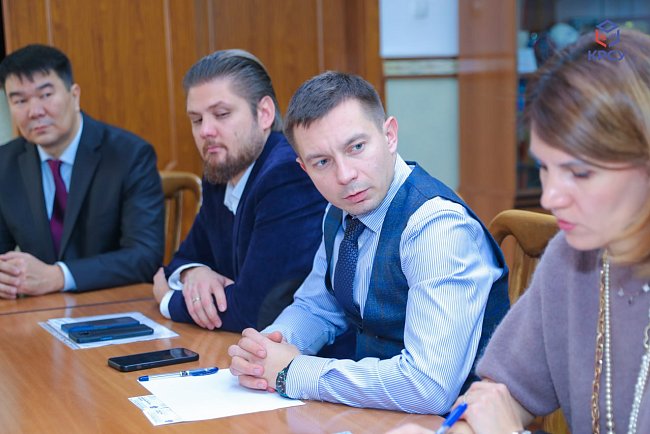 The management of KRSU met with the delegation of the IPA CIS Council