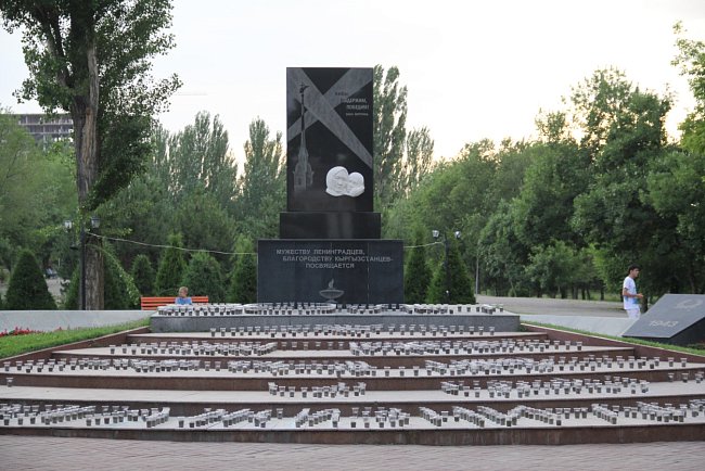 KRSU students took part in the International Action «Candle of Memory»