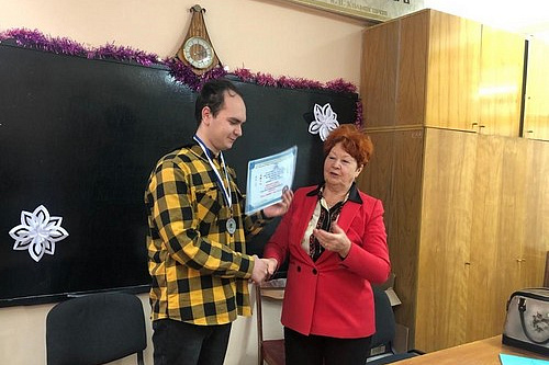 Вручение дипломов и медалей