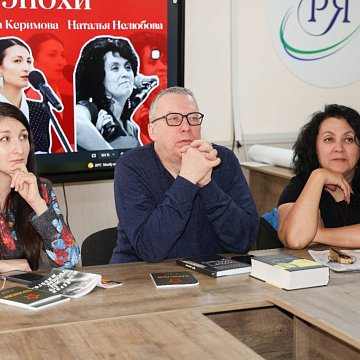 Poets and musicians of the project «Voices of the era» and the National Writers' Union were accepted by the Faculty of Humanities