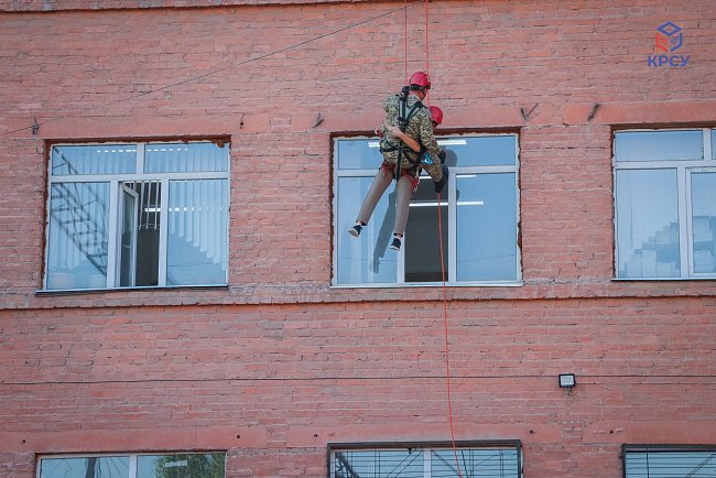 A large-scale republican fire-fighting exercise took place at KRSU