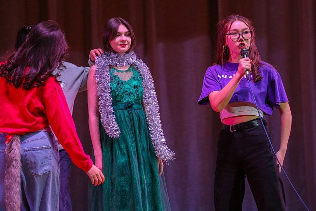 KRSU students celebrated the New Year brightly!