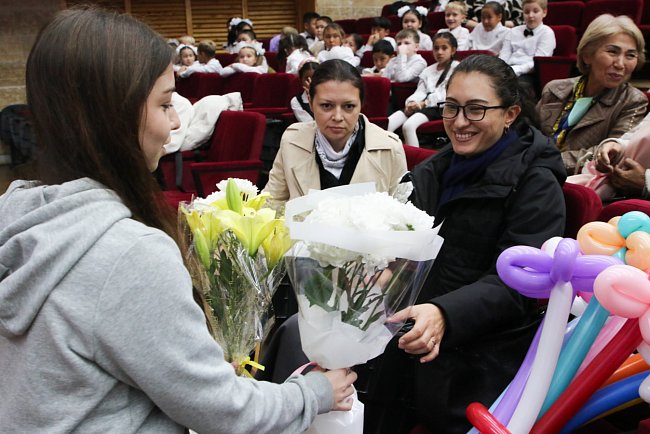 A festive concert dedicated to Teacher's Day was held at KRSU