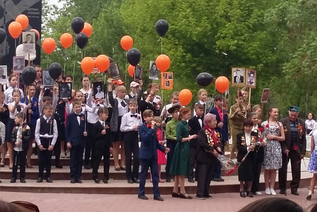Митинг-реквием в честь 73-й годовщины Победы в Великой Отечественной войне