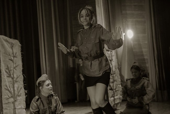 KRSU is preparing for the premiere of a touching production «And the dawns here are quiet...»