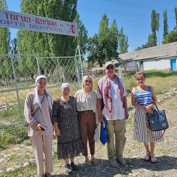 KRSU employees learned how Russian is taught in the Batken region